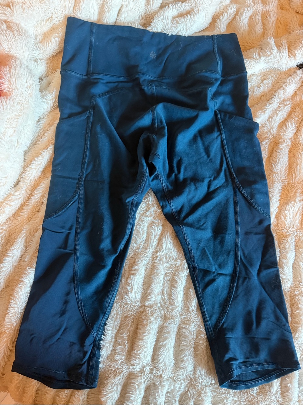 Athleta  Capri Leggings with Side Pockets